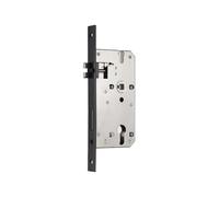 Serrure à mortaiser à pêne dormant, Mortice Sashlock 8550 Loquet de porte avec gâche for portes intérieures en bois multicolore 50 mm(Black-85mm)