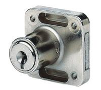 Serrure à paillettes V44 sur numéro R118 gauche axe 25 mm zamak moulé VACHETTE 11108000