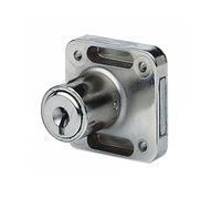 Vachette – Serrure à paillettes V44 – laiton nickelé droite axe 25 mm zamak moulé – 11100000