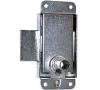 Vachette Serrure à pattes pour vitrine LN 40CL 11221000 Largeur 40 mm Zingué