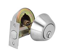 Serrure à pêne dormant à double es deux côtés pour porte en bois | Serrures de porte à pênes dormants à Double cylindre à clé identique, serrures de porte en acier inoxydable des deux côtés