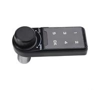 Serrure à pêne dormant électronique à clavier numérique à écran tactile avec configuration par mot de passe personnalisé pour une gestion sécurisée des accès dans les environnements commerciaux (30 mm