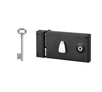 Serrure à pêne dormant horizontale Thirard T 1/2-Noir-Gauche l x h-82 x 140 mm
