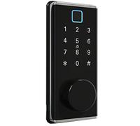 Serrure à pêne dormant sans vec Bluetooth, empreinte digitale biométrique, mot de passe du clavier, application TTlock, carte IC, mécanique