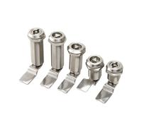 Serrure à pivot cylindrique MS705-30-50-62 for porte d'armoire extérieure, en acier inoxydable 304, extension de serrure, 1 pièce(50mm word lock core)