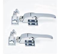 Serrure à poignée de 6 pouces en alliage de zinc for armoire de congélateur et de réfrigérateur industriel GT1050, 1 pièce(1061-Zinc)