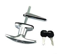 Serrure à poignée en T en alliage de zinc pour coque de camion et solutions de rangement avec installation simple de boulon et résistance à la rouille (B)