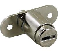 Serrure à poussoir avec barillet - Version : S'entrouvrant - OJMAR