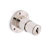 Serrure à poussoir - Sens : Tiroir - Décor : Nickelé - OJMAR