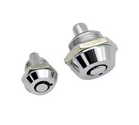 Serrure à pression 12MM P12-21 serrure de panneau d'affichage petite serrure de fleur de prunier boîte à lumière serrure télescopique serrure mécanique petite serrure d'armoire 1 pièces (Color : Smal