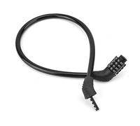 Serrure à Vélo pour Combinaison, Câble en Acier avec Mot de Passe à Combinaison à 4 Chiffres Verrouillage de Câble en Acier de Vélo pour Vélos Motos Scooters Sécurité Anti-vol Extérieure