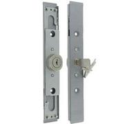 Serrure AA40 acier zingué cylindre rond longueur 12mm 2 pivots - TIRARD - AA114004 Zingué