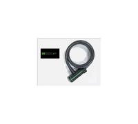 Serrure Abus CC 180/10/K/B - serrure à câble, à clé, noir-vert