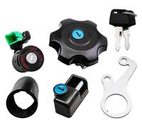 Serrure Allumage Moto Pour Suzuki Pour DRZ400 Pour DRZ400SM Interrupteur Allumage Moto Bouchon Réservoir Carburant Barillet Kit Clé Verrouillage Siège