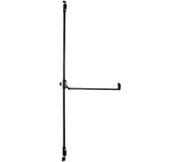 Iseo - Serrure anti-panique Idea CAVERS - 3 points haut et bas - Noir - 9413113554A