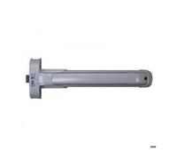 Serrure anti panique Push barre IDEA 1 point pêne latéral argent - ISEO - 942108477TA Noir G