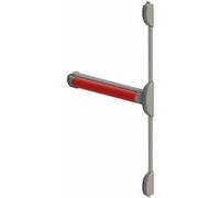 Serrure Anti Panique Touch Bar 840 mm Barre rouge 2 Points DOM Metalux G