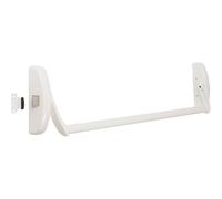 Serrure anti-panique universelle barre 1 point - Blanche - Tesa