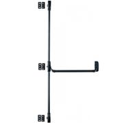 Serrure antipanique IDEA Barre 2/3 points à pênes latéraux non coupe-feu - noir ISEO CITY