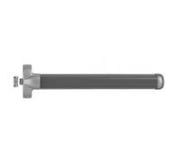 Serrure antipanique push bar Oltre Push - 1 point - réversible - Gris FAPIM