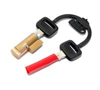 Serrure/antivol avec clé Zadi pour Piaggio/Vespa Ciao, Si, Bravo (6 mm)