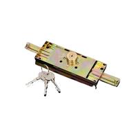 Serrure Antivol For Rideau Roulant, Serrure De Sécurité For Volet Roulant, Cylindre En Cuivre, Verrouillage Bilatéral, Installation Centrale/inférieure, Quincaillerie(C)