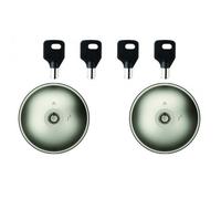 MERONI SERRATURE UFO Ufo2 Serrure Antivol Utilitaire - Serrure Antieffraction à Haute Sécurité pour Fourgons et Véhicules Utilitaires Légers - Fermeture Manuelle de Fourgon - Made in Italy