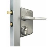 SERRURE LOCINOX AVEC CYLINDRE LCKX30 POUR PROFIL CARRE 30 - 40 - 50 MM