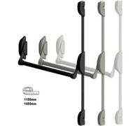 Serrure barre Anti Panique Cross Bar 2 Points lateraux DOM Metalux Couleur - Blanc Blanc G