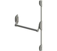 Serrure barre Anti Panique Cross Bar 2 Points lateraux DOM Metalux Couleur - Gris, Dimension - 1150 mm Gris G