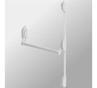 Serrure barre antipanique Cross Bar 2 Points Haut Bas DOM Metalux Couleur - Blanc, Dimension - 950 mm Blanc