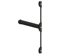 Serrure barre Antipanique Touch Bar 3 Points lateraux DOM Metalux Couleur - Noir, Dimension - 1170 mm