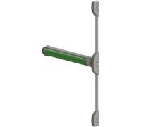 Serrure barre Antipanique Touch Bar 3 Points lateraux DOM Metalux Couleur - Vert, Dimension - 1300 mm