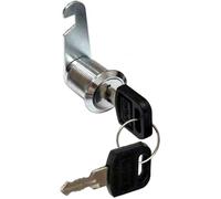 Serrure Batteuse Cylindre, Verrou de Porte pour Armoire, Serrure Batteuse a Came Barillet pour Boite aux Lettres Tiroir, 30mm