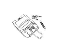 Shad Top-case SH45/SH40 Fermeture Noir