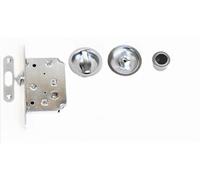 Serrure Bec de cane à condamnation inox BLINDOMAX pour porte à galandage - 372