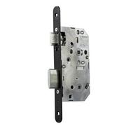 Vachette Serrure bec de cane à larder D453 - axe 50 mm, fouillot 7 mm, droite, sans gâche