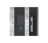 Serrure biométrique, code et badge connectée pour baie vitrée locky-8-type g ou h