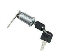 Serrure Boîte aux Lettres 16mm Serrure Batteuse Cylindre, Serrure Boîte au Lettre pour Armoire, Serrure Batteuse a Came Barillet pour Boite aux Lettres Tiroir avec 2 Clés