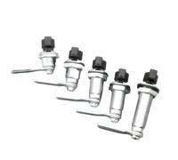 Serrure Boite Aux Lettres,Barillet Boite Aux Lettr Serrure à poignée sans e 18 à 60 mm, utilisée dans les armoires électriques, les armoires industrielles et les coffrets de distribution.(40mm)