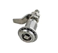 serrure boite aux lettres Serrure à came triangulaire extensible en acier inoxydable for boîte de distribution métro, train grande vitesse, transit ferroviaire(Style 04)