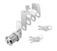 Serrure boite aux lettres, Serrure de BoîTe Aux Lettres 5 CléS, Livré Avec 5 Plaques de Verrouillage DifféRentes, Serrure de BoîTe Aux Lettres de 16 Mm, Serrure à Levier pour BoîTes Aux Lettres