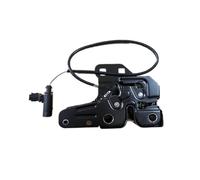 serrure capot avant Compatible avec A6 C6 2005 2006 2007 2008 2009 2010 2011 Ensemble de verrouillage de couvercle de déverrouillage de capot de moteur de voiture