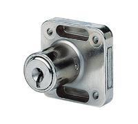 Vachette Serrure à paillettes V44 sur numéro R118 droite axe 25 mm zamak moulé 11107000