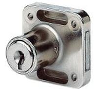 Serrure à paillettes V44 sur numéro R118 gauche axe 25 mm zamak moulé VACHETTE 11108000