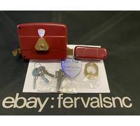 Serrure CISA Dx. MM.60 à Appliquer Porte en Bois Cylindre Fixe COD.50121-60-1