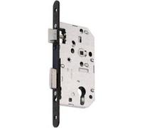 Serrure clé i VACHETTE axe 50 entraxe 70 bouts ronds verni noir droite - sans gache - D455VR50T20/10SG Noir G