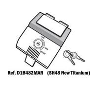 Shad Système de verrouillage D1B482MAR SH48 Gris Titane Noir