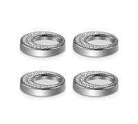 Serrure Compatible Avec Benz Pour Classe E C GLC Boulon Levage Scintillant, Tige Traction Scintillante, Goupille Verrouillage Porte Voiture, Anneau Couverture, Accessoires Décoration,(4)