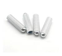 Serrure Compatible Avec BMW Pour Série 3 F30 F35 320 328 335 2013-2018 Couvercle Goupille Loquet Porte Bouton Vis Verrouillage De Porte Garniture Capuchon Virole À Œillets(Silver,color1)